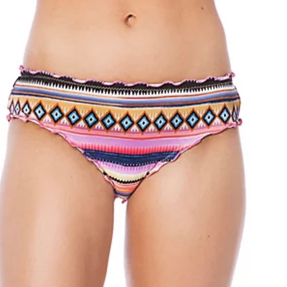 NWT Hobie Smock This Way Ruffle Bikini Set - Picture 2 of 6